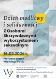 Dzień modlitwy i solidarności z Osobami Skrzywdzonymi wykorzystaniem seksualnym